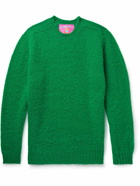 Howlin' - Shaggy Bear Brushed-Wool Sweater - Green