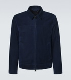 Brioni Suede blouson jacket