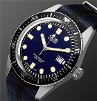 Oris - Divers Sixty-Five 42mm Stainless Steel and Canvas Watch - Men - Blue