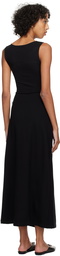LESET Black Rio Midi Dress