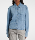 7 For All Mankind Ivy cotton and linen denim shirt