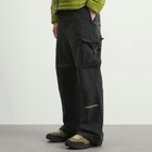 KA_YO_Prototype Men's Parachute Cargo Mix Trousers in Black