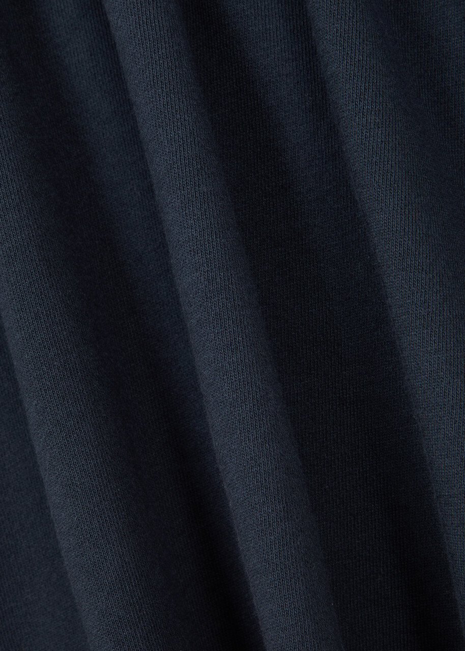 Ymc Almost Grown Cotton Sweatshirt Navy