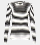 Nili Lotan Susana striped cotton jersey T-shirt