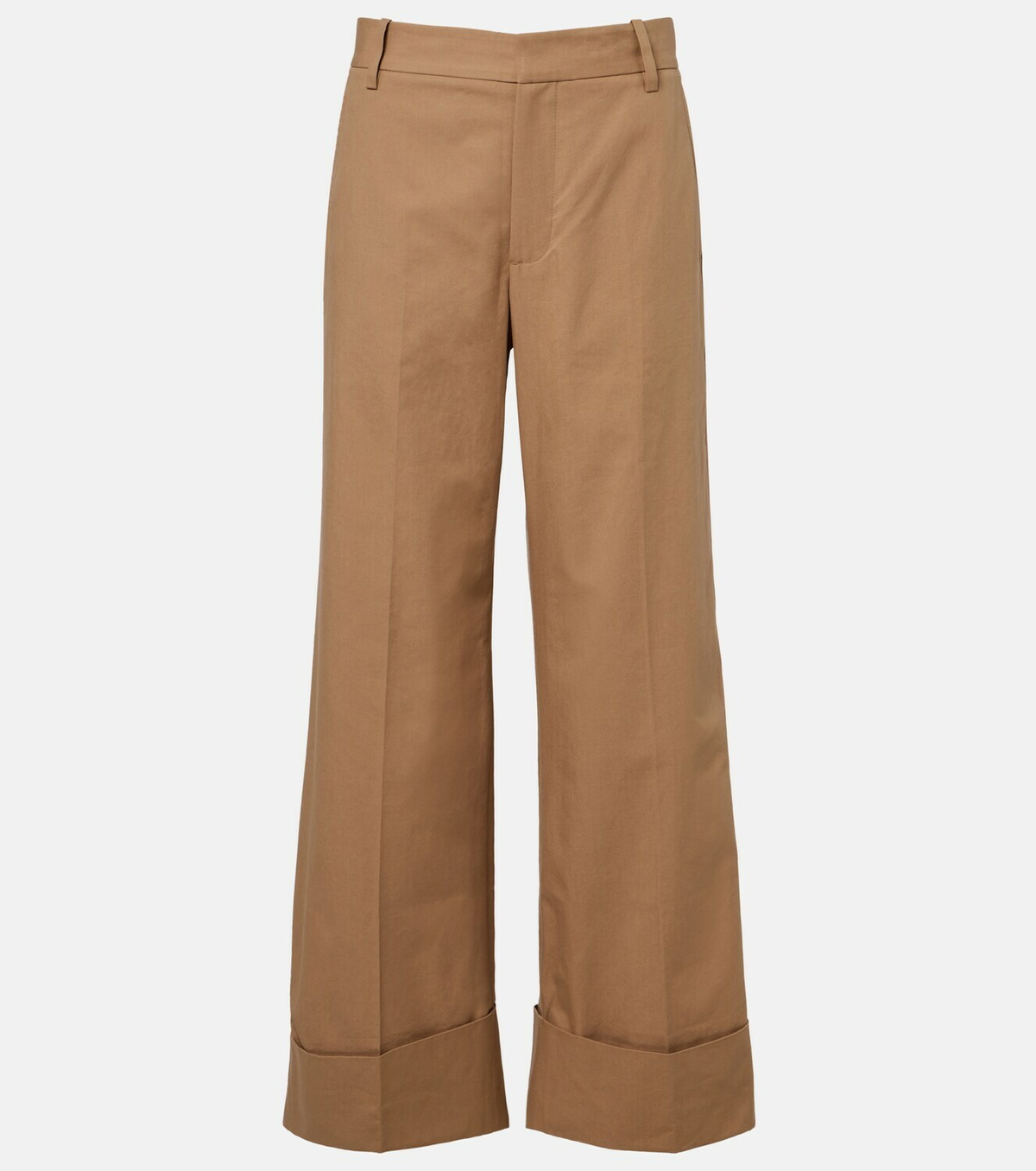 Frame Cuffed Slim Palazzo wide-leg pants