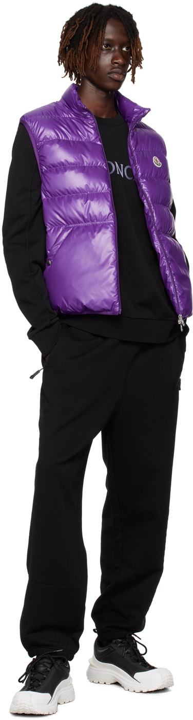 Moncler Purple Aube Down Vest