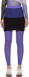 Maisie Wilen Black Pop Miniskirt