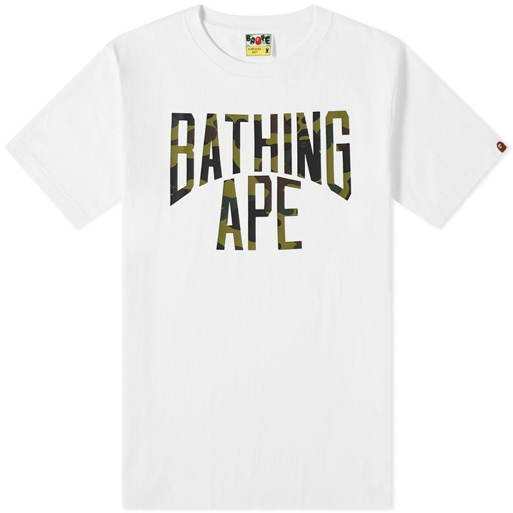 Photo: A Bathing Ape 1st Camo NYC Logo Tee