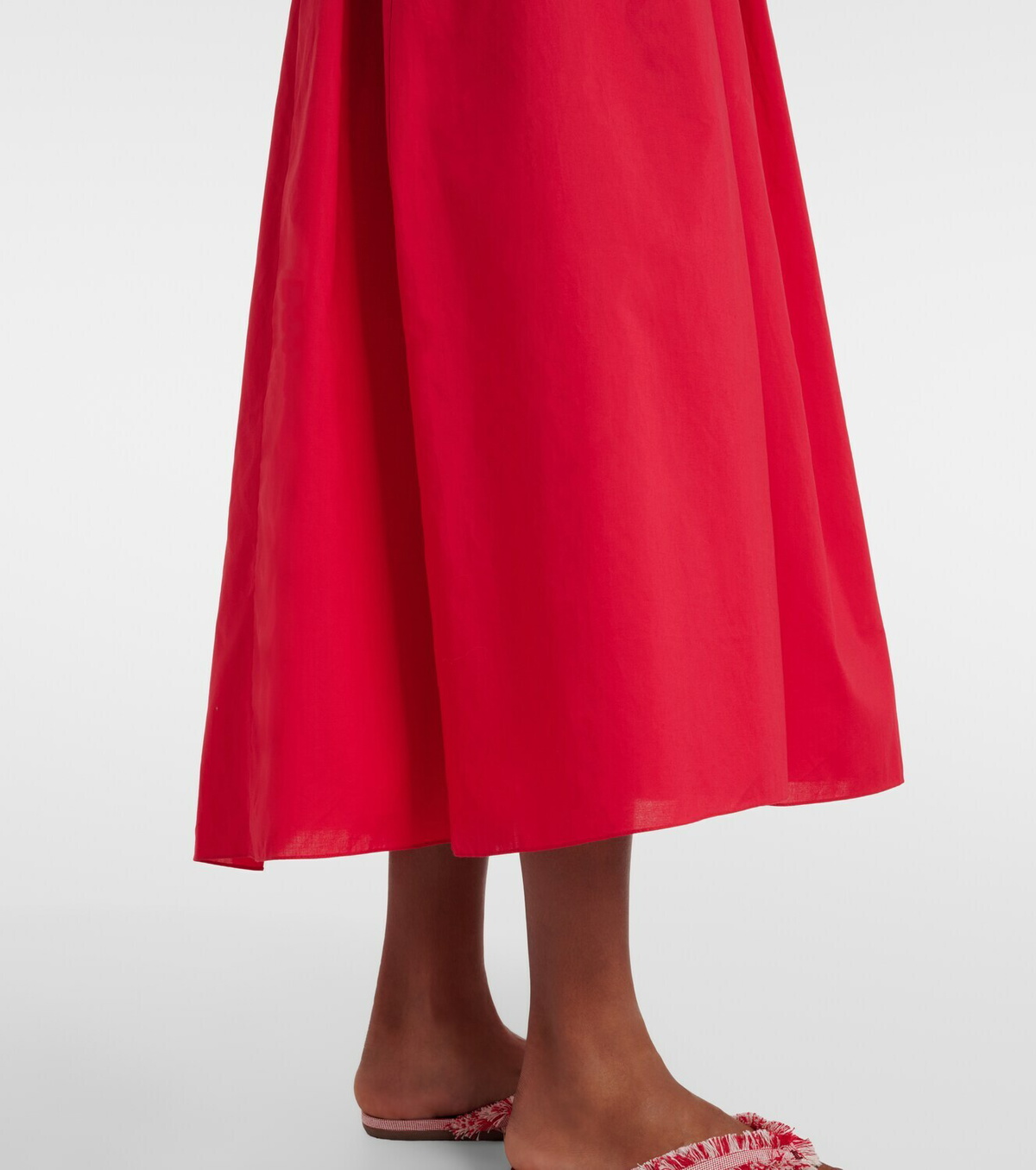 Faithfull Prali cotton midi dress
