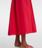 Faithfull Prali cotton midi dress