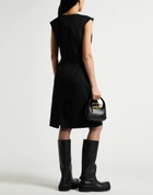 Mcqueen Womens Midi dress in Black