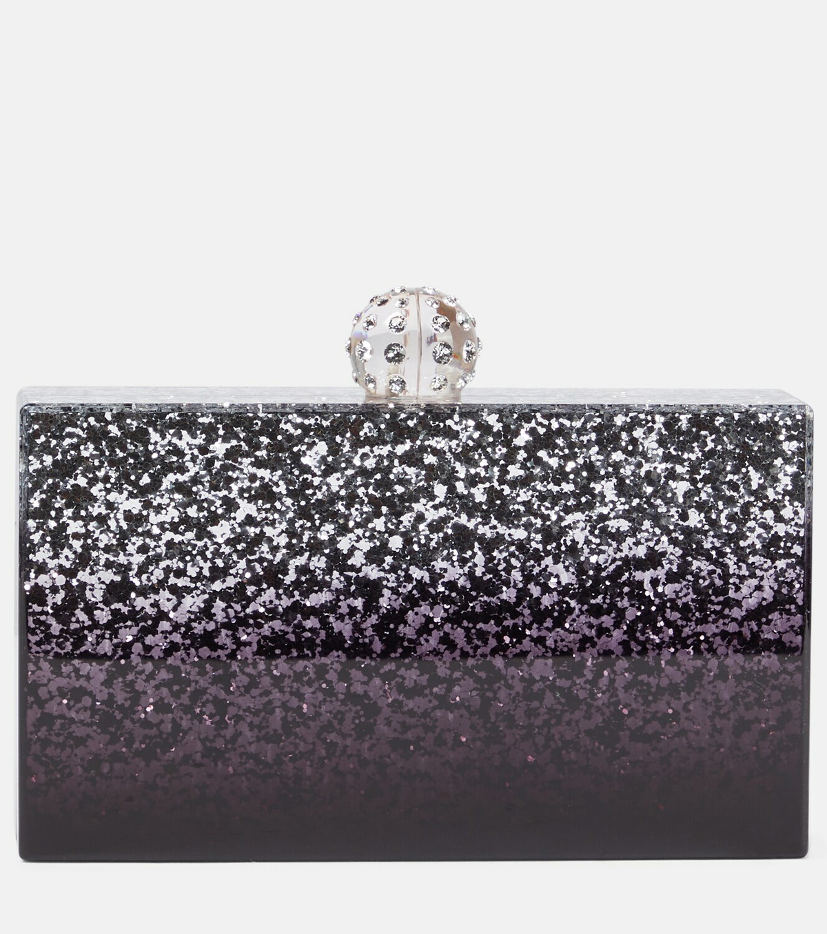 Aquazzura Tequila crystal-embellished clutch
