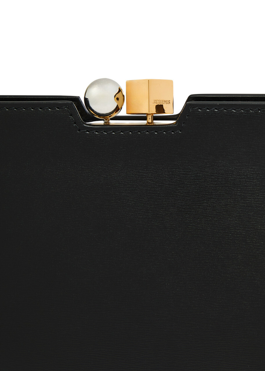 Jacquemus Le Salon Leather Shoulder bag - Black - One Size