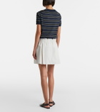 Vince Cotton twill skort