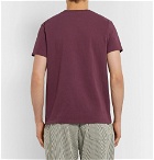 Velva Sheen - Cotton-Jersey T-Shirt - Burgundy
