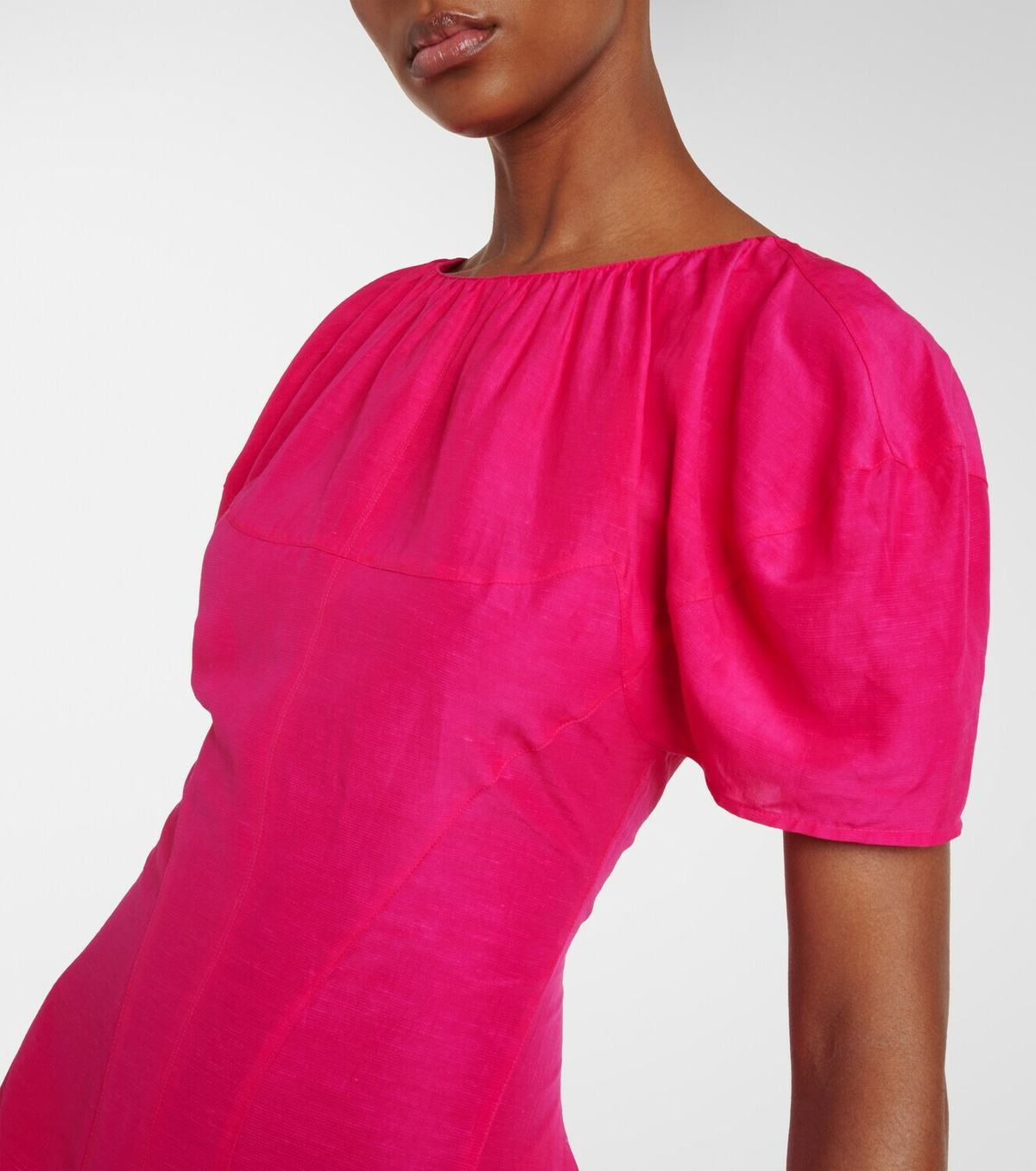 Tory Burch Balloon-sleeve maxi dress
