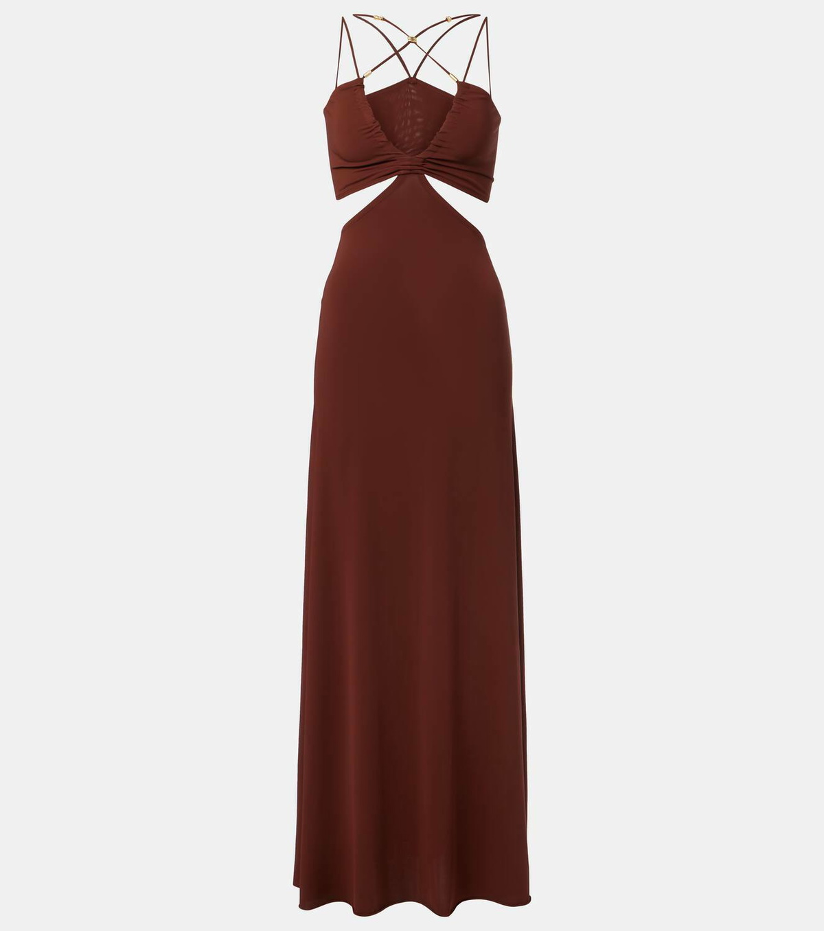 Eres Saba cutout jersey maxi dress
