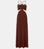 Eres Saba cutout jersey maxi dress