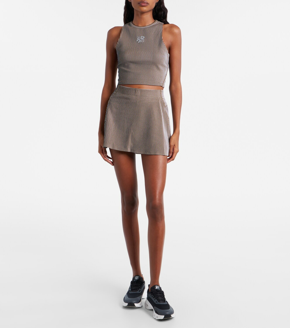 Loewe x On jacquard jersey tank top