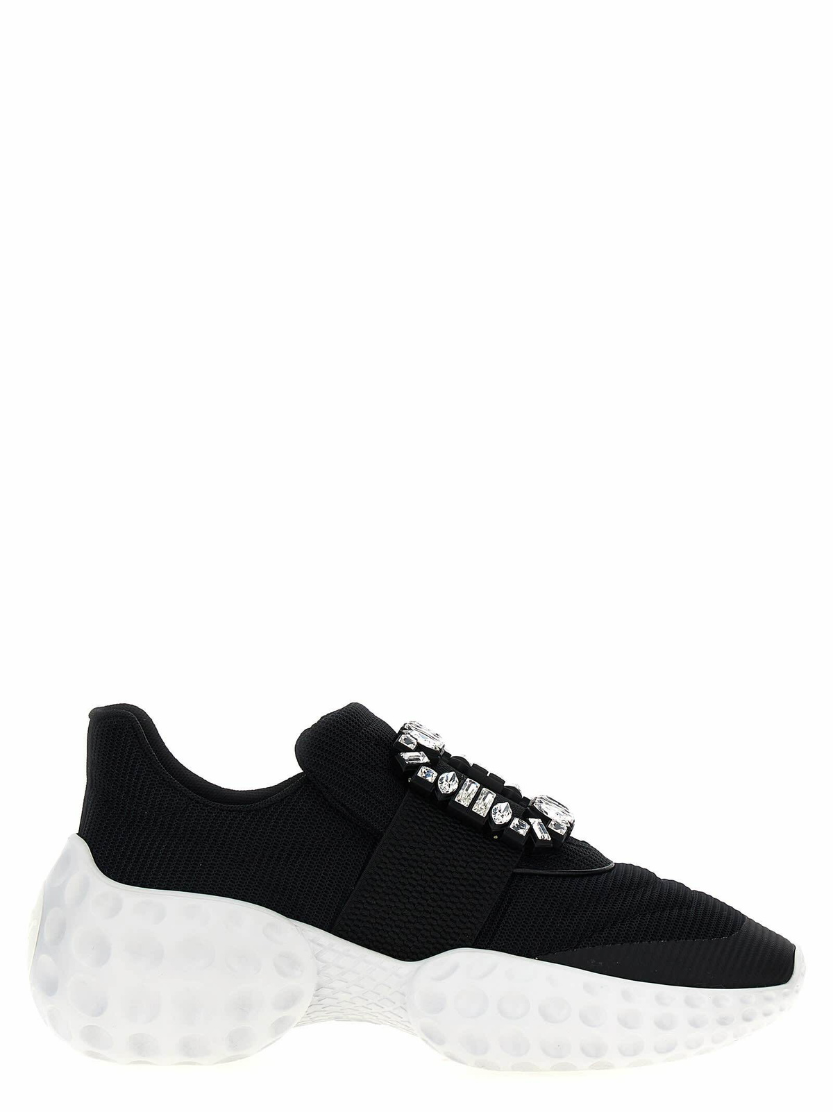 【25SS NEW】ROGER VIVIER/Puffy Choc leather レザースニーカー ROGER VIVIER Puffy Choc Leather Sneakers Roger Vivier