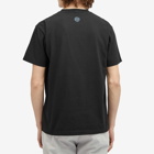 Stone Island Men's Logo T-Shirt in Black