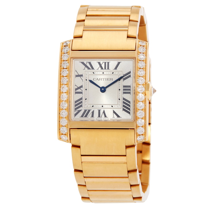 Photo: Cartier Tank Francaise Medium Model Quartz Watch WJTA0061