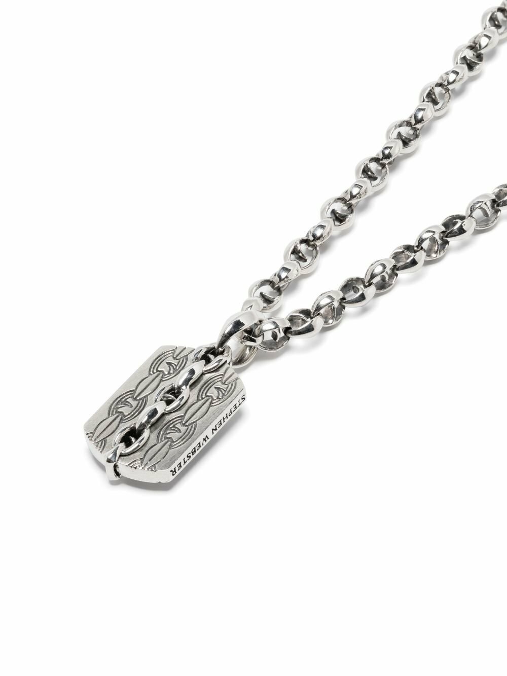 Stephen Webster Sterling Silver Thorn Addiction Necklace