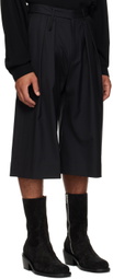 Parnell Mooney Black Pleated Shorts