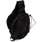 C.P. Company Black Nylon B Single Strap Messenger Bag