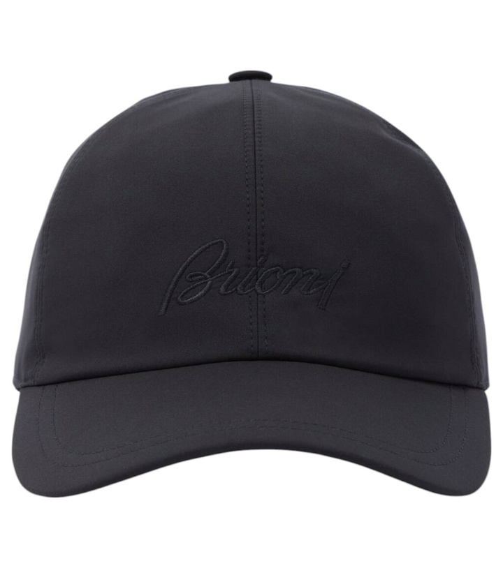 Photo: Brioni Performa logo embroidered baseball cap