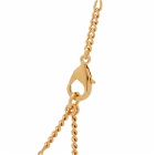 Dolce & Gabbana Women's Cross Necklace in Gold 