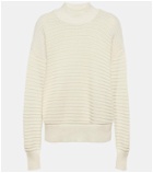 Varley Franco pointelle cotton sweater