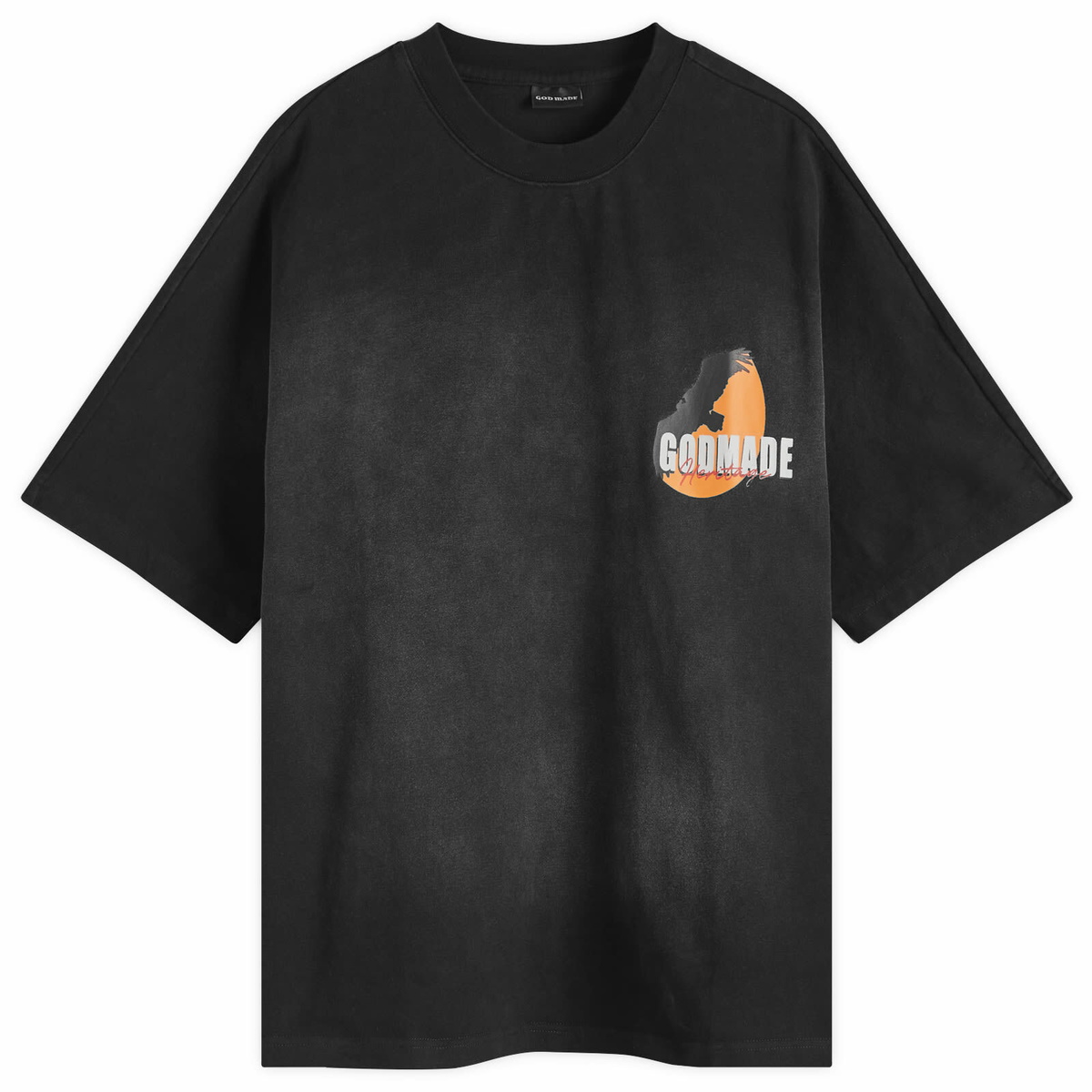 God Made Men's Heritage T-Shirt in Black