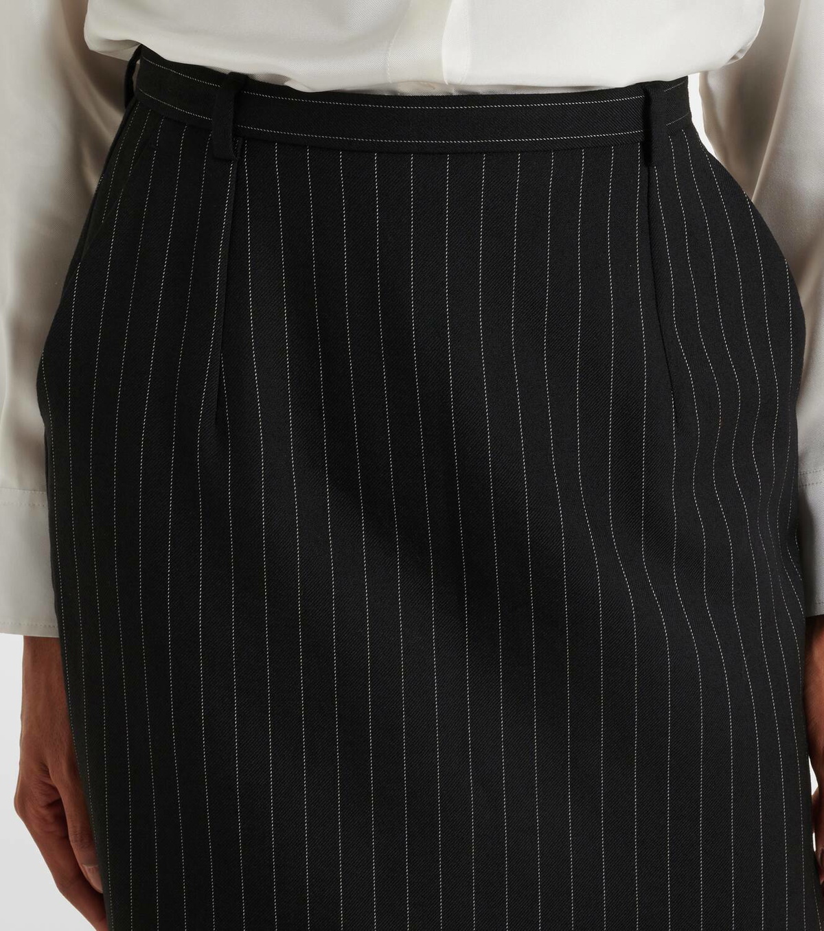 スカート Dolce&Gabbana Wool Pinstripe Midi Skirt Dolce&Gabbana Pinstripe wool pencil skirt Dolce & Gabbana