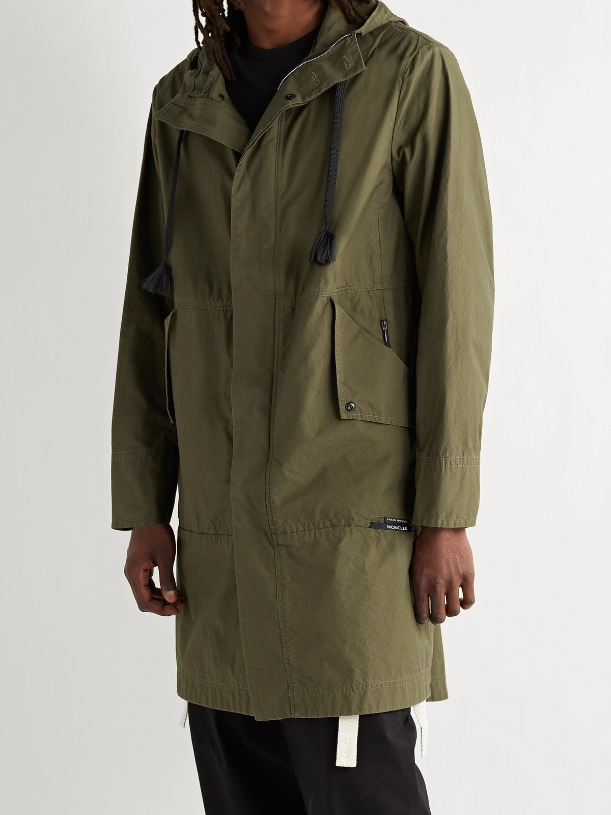 ステンカラーコートMONCLER GENIUS 5 CRAIG GREEN ACTINEMYS 2 