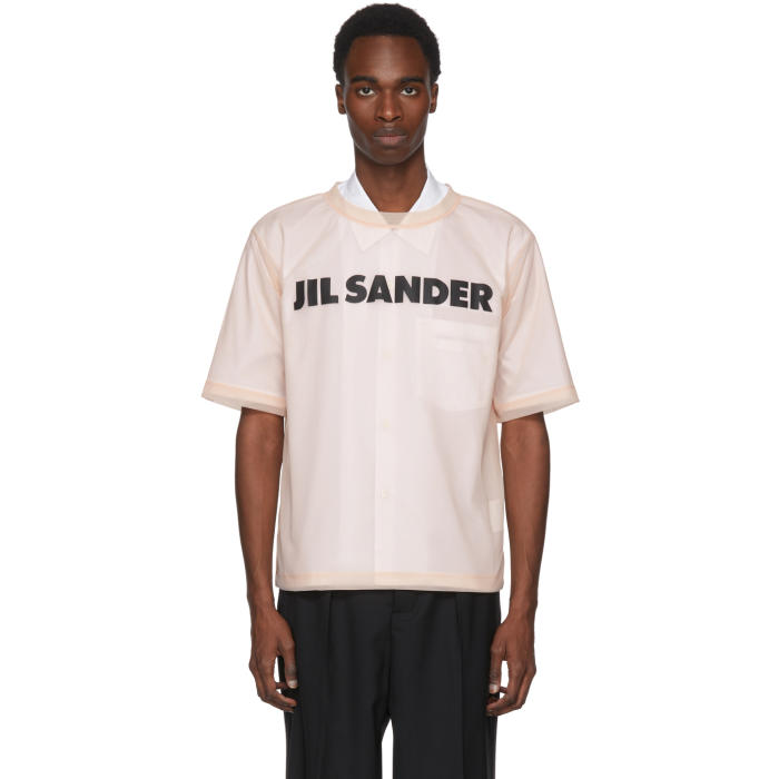 Jil Sander Mesh Logo T-Shirt