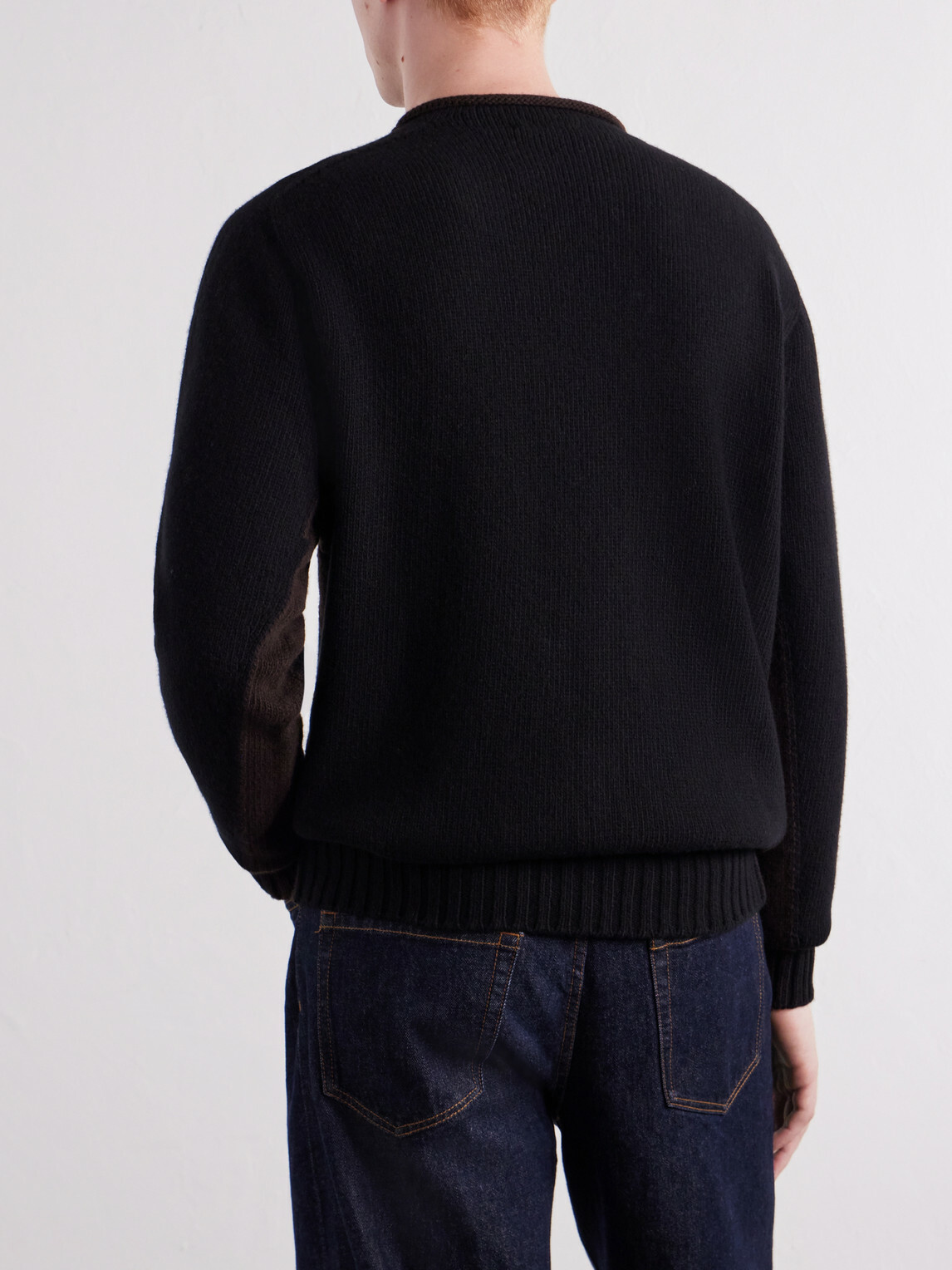 Inis Meáin - Lambswool Sweater - Black