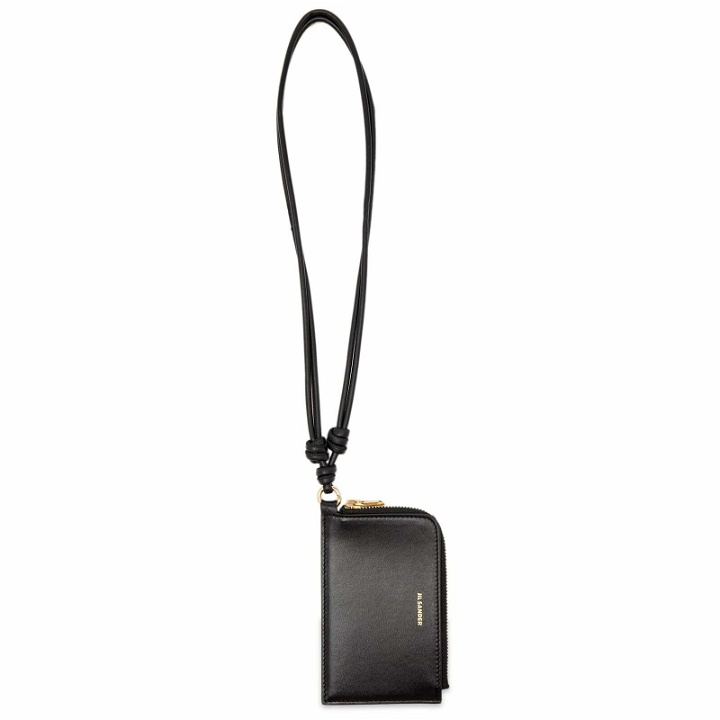 Photo: Jil Sander Envelope Necklace Bag in Black