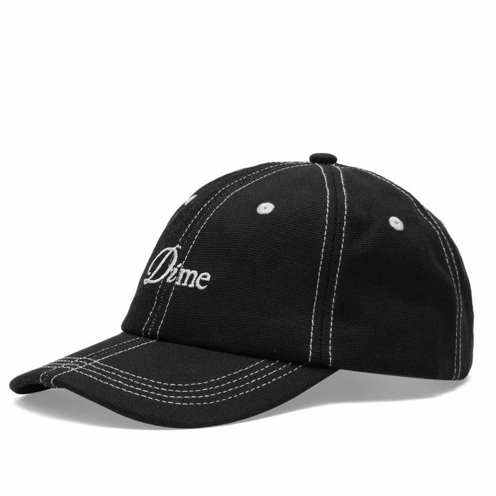 Photo: Dime Men's Split Low Pro Cap in Black 