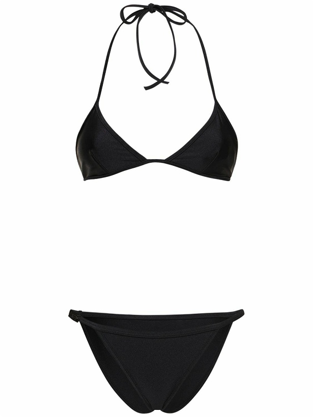 Photo: GUCCI Shimmery Stretch Jersey Bikini Set