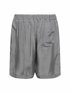THE FRANKIE SHOP Silky Cupro Jogging Shorts