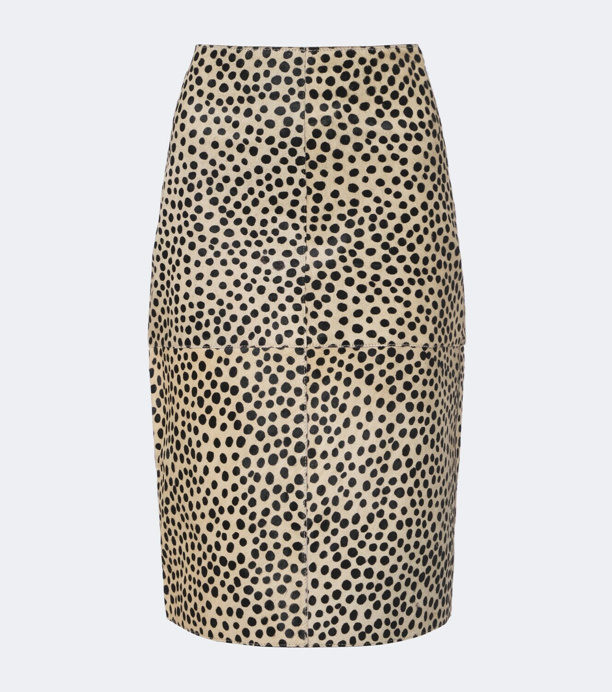 Róhe Cheetah-print calf hair pencil skirt