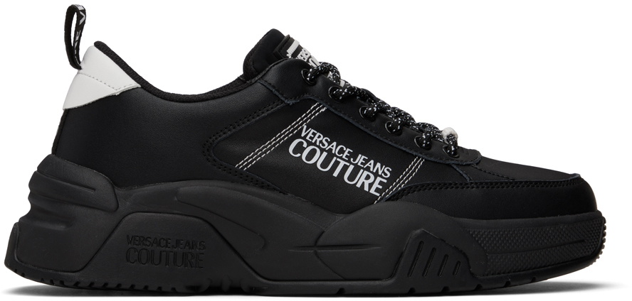 Versace Jeans Couture Black Stargaze Sneakers Versace