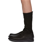 Rick Owens Black Creeper Sock Boots