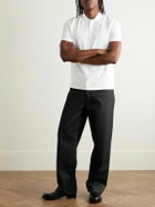 Givenchy - Cotton-Piqué Polo Shirt - White
