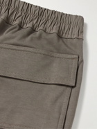 Rick Owens - Mastodon Slim-Fit Tapered Cotton-Jersey Sweatpants - Gray