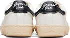Maison MIHARA YASUHIRO White 'Francis' Past Sole Mixed Material Low-Top Sneakers