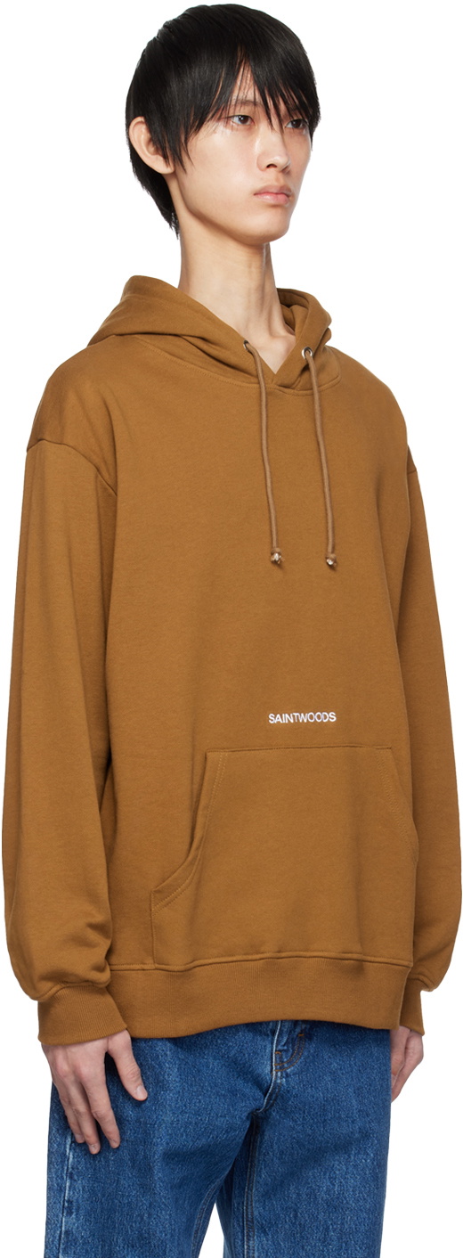 Saintwoods Brown SW Hoodie