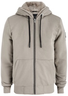 Moose Knuckles Bunny Hooded Cotton-blend Sweatshirt Light Grey