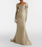 Marmar Halim Ruched gown